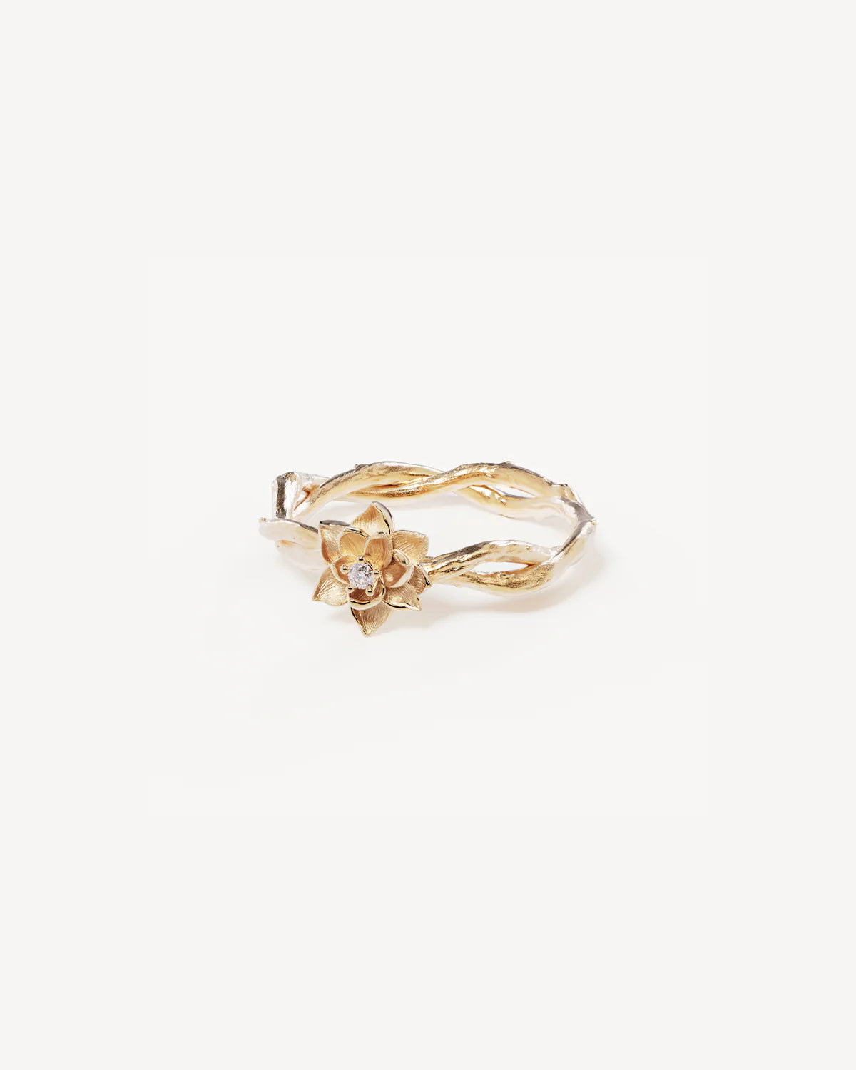 BLOOM WITHIN LOTUS RING - GOLD
