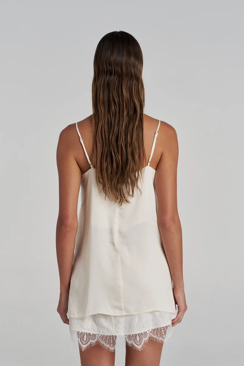 FLORENCE SHIFT TOP - WHITE